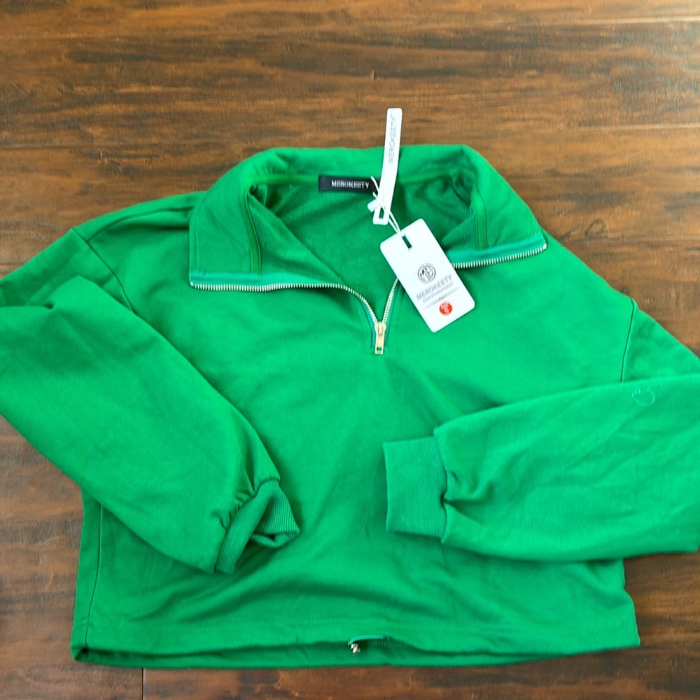 NWT Amazon quarter zip